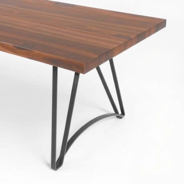 IndustrialMetal Dining Table