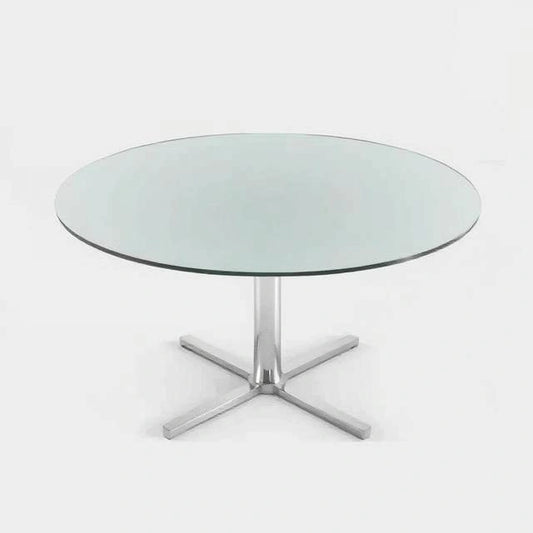 ContemporaryGlass Top Dining Table