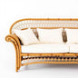 BohoChic Rattan Sofa