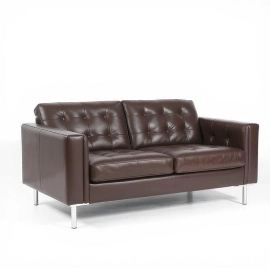 UrbanLoft Leather Sofa