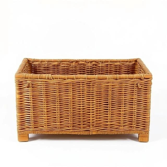 BohemianWicker Storage Chest