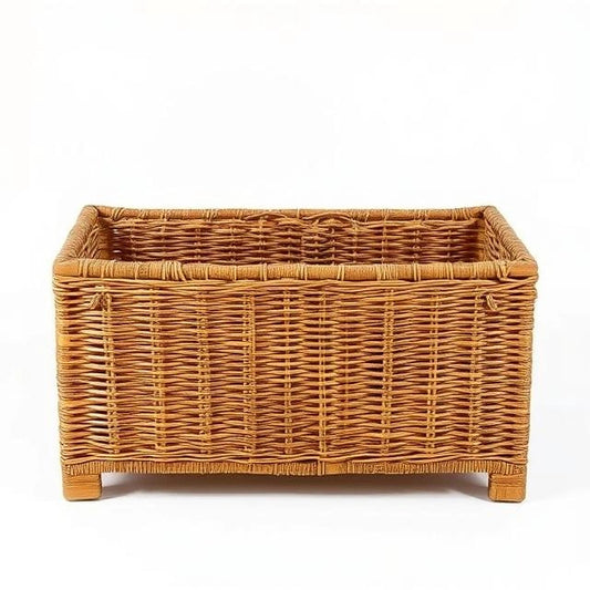 BohemianWicker Storage Chest